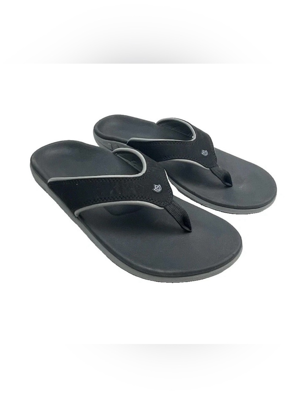 Spenco Yumi Men's Orthotic Flip Flop Sandals Size 10D Black